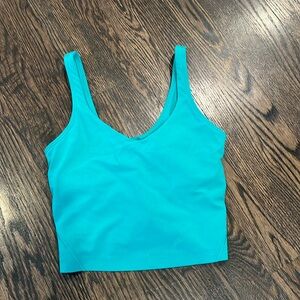 LuluLemon cropped align tank. Size 2